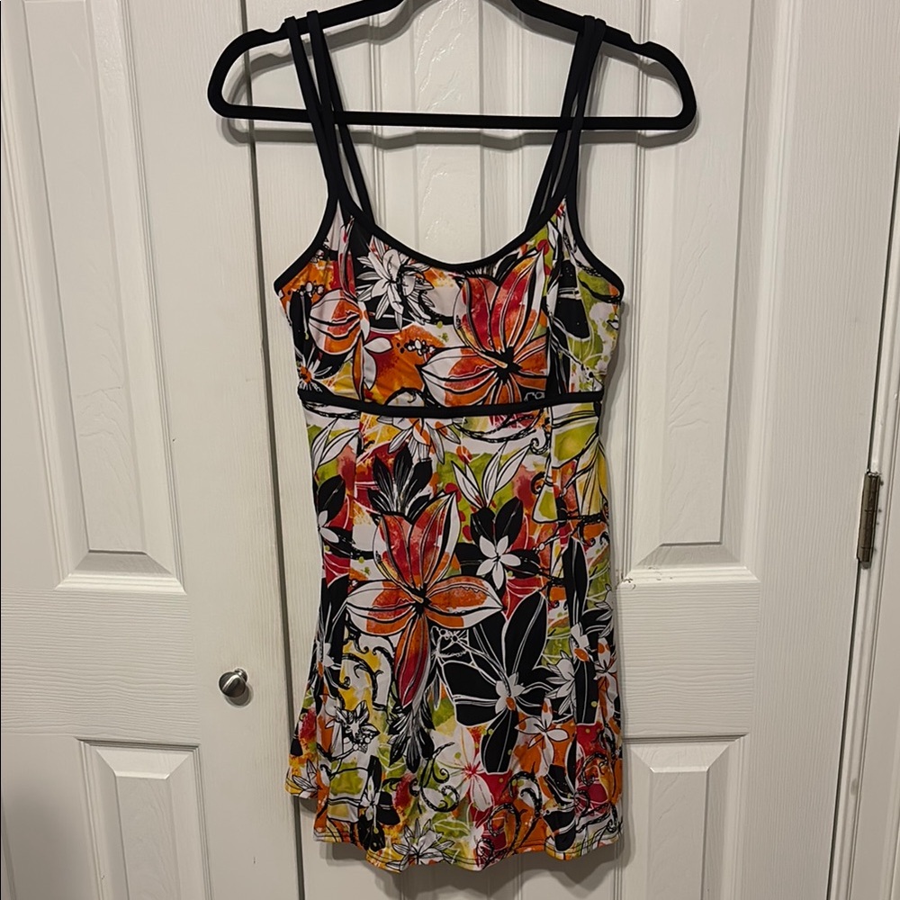 Swimsuits For All Lingerie Strap Plus Swimdress
